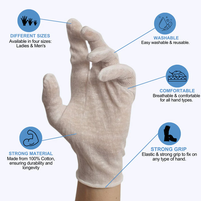 Light Cotton Inspection Gloves - Eagle Global Solution