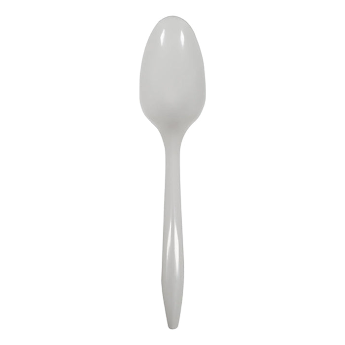 Value+ - Tea Spoon - White - Bulk - B1003 - Eagle Global Solution