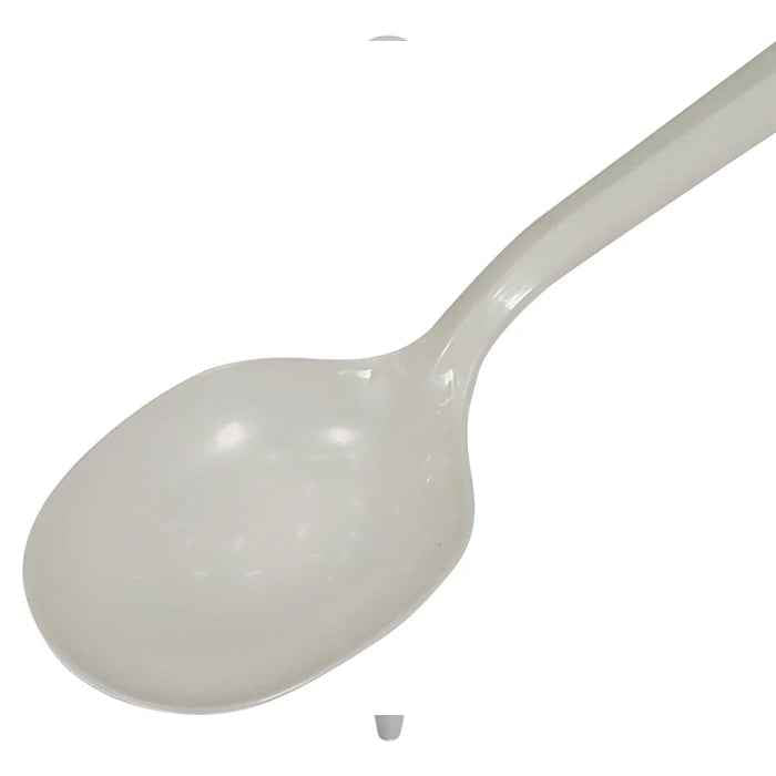 Value+ - Plastic Soup Spoons - White - Bulk - B1004