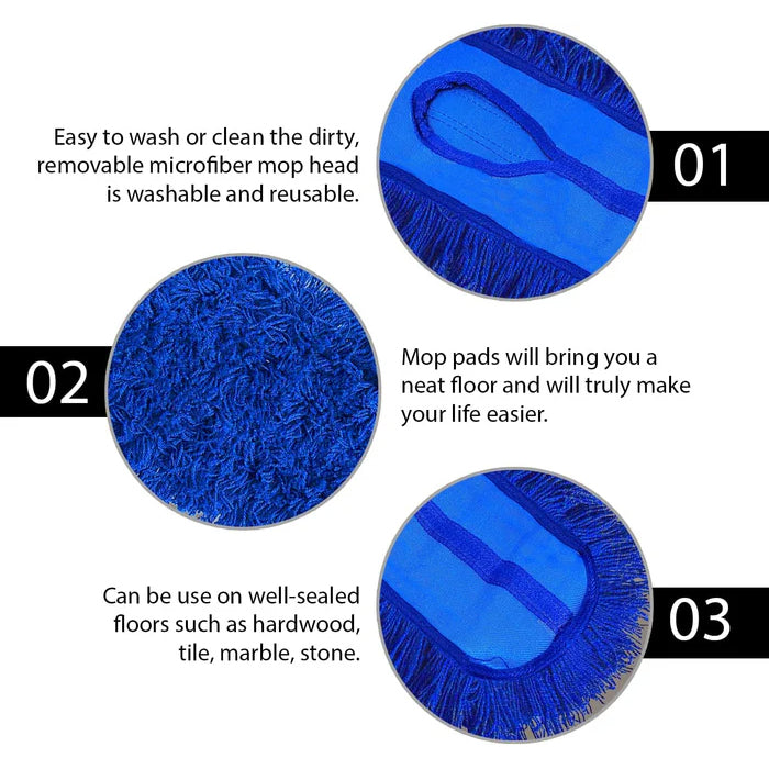 Spartano - 24" Dust Mop Head - Blue - Eagle Global Solution