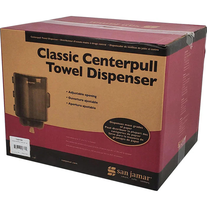 VSO - San Jamar - Centre Pull Dispenser - T420TBK - Eagle Global Solution