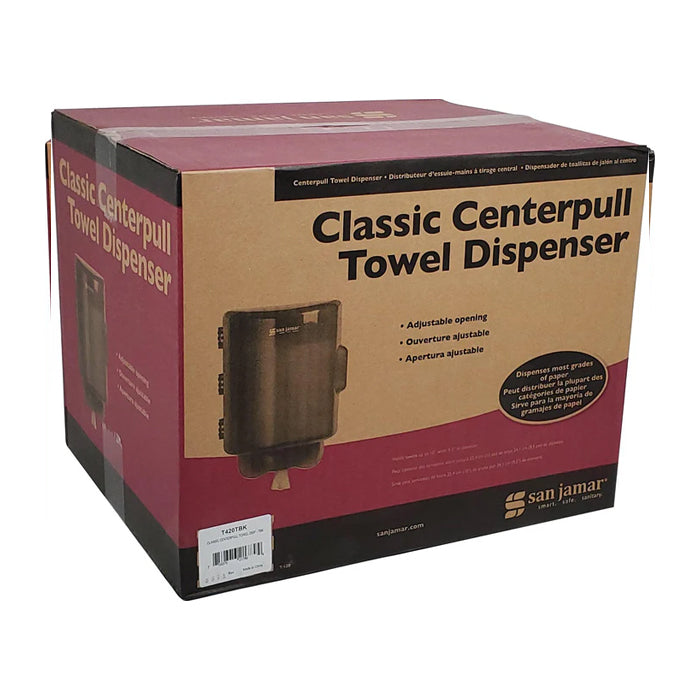 VSO - San Jamar - Centre Pull Dispenser - T420TBK - Eagle Global Solution