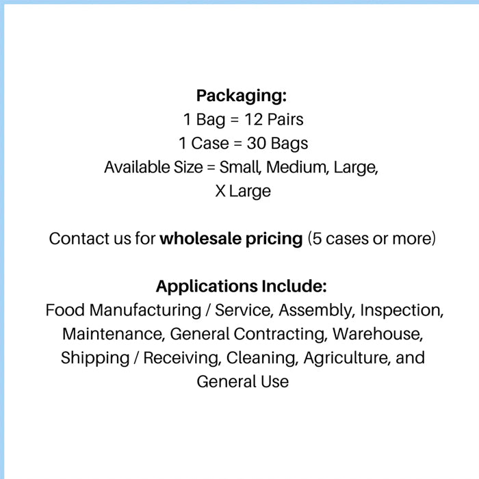 Knitted Gloves, Heavy Duty - Eagle Global Solution