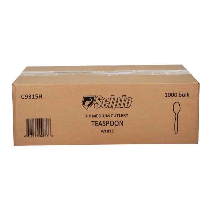 Scipio - Tea Spoon - Medium - White