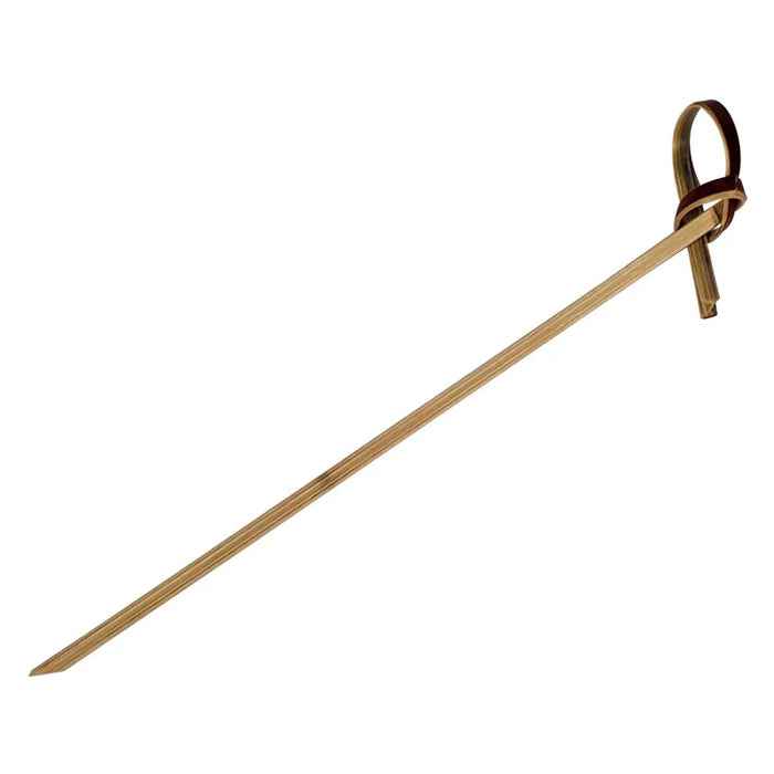 Eco-Craze - Bamboo Knot Pick - 4.7" - Red - BK3512