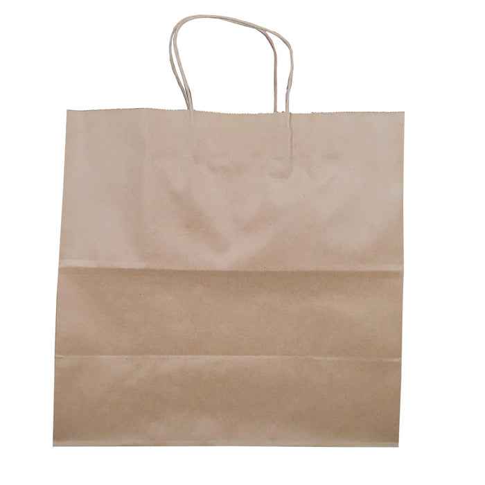Prime Bags - Delta - Self Adhesive Paper Bags with Twisted Handles - 13x7x13