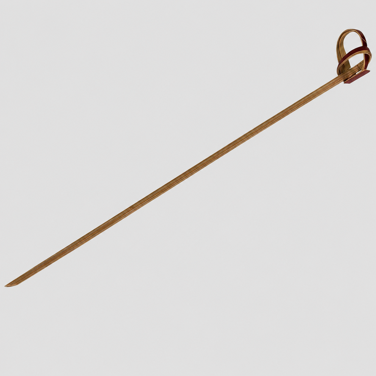 Eagle Grip - Bamboo Knot Pick - 6" - Red - BK3515