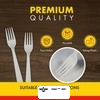 Eagle Grip - Heavy - Plastic Forks - White - Retail Pack - RP2001