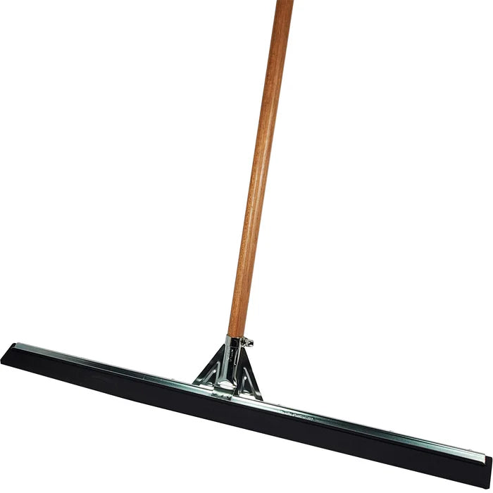 M2 - 30" Heavy Duty Metal Squeegee w/Wooden Handle