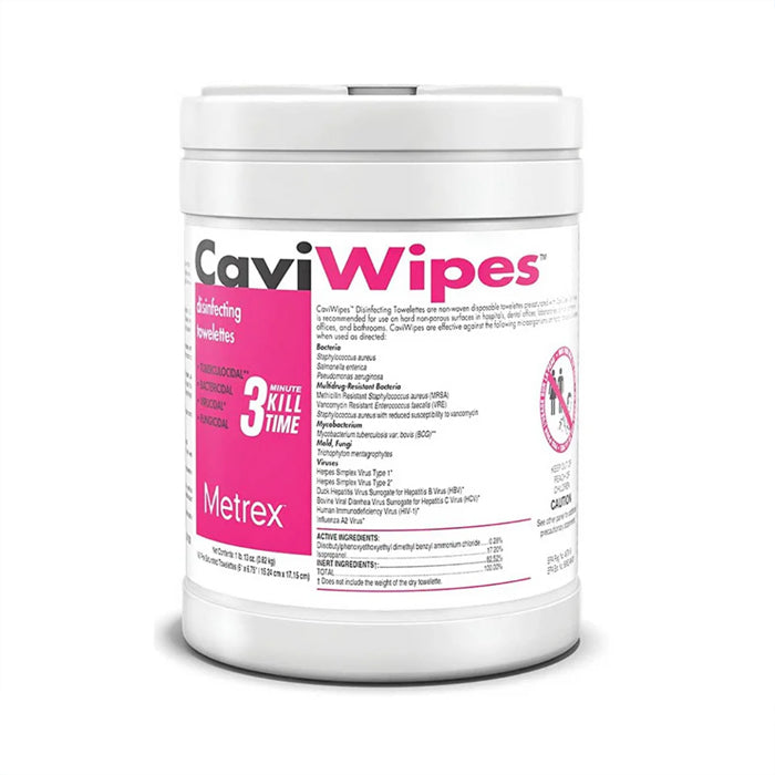 CaviWipes, Cavi Wipes 6 x 7, White, 160/Canister - Eagle Global Solution