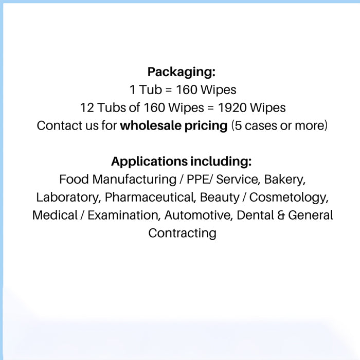 Oxivir TB Disinfectant Wipes, 6 x 7, White, 160/Canister - Eagle Global Solution