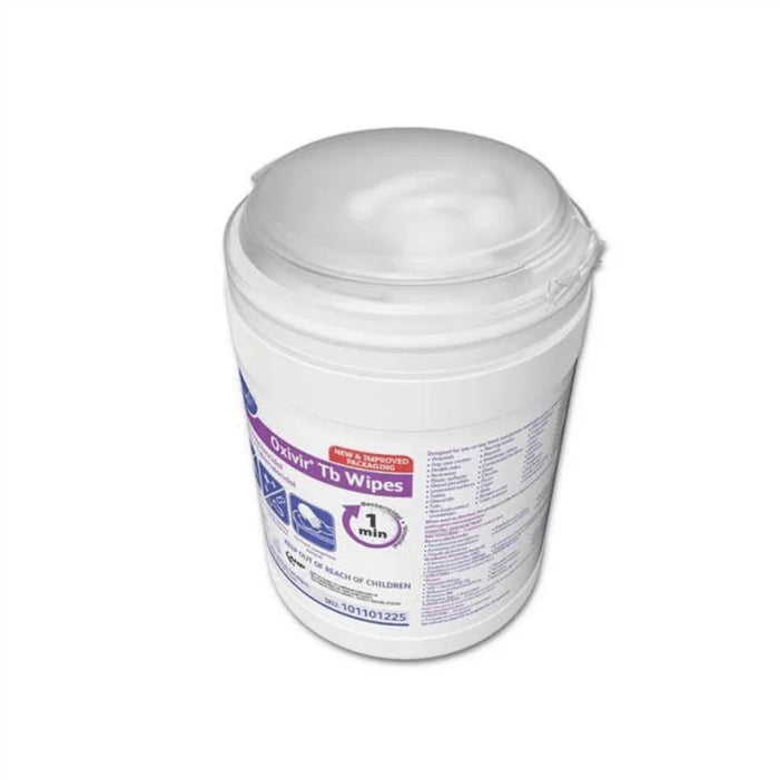 Oxivir TB Disinfectant Wipes, 6 x 7, White, 160/Canister - Eagle Global Solution