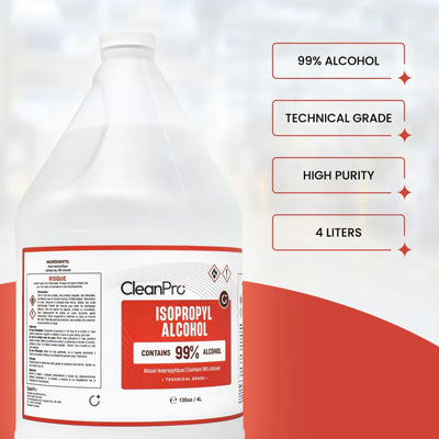 Clean Pro 99% isopropyl Alcohol 4L - Eagle Global Solution