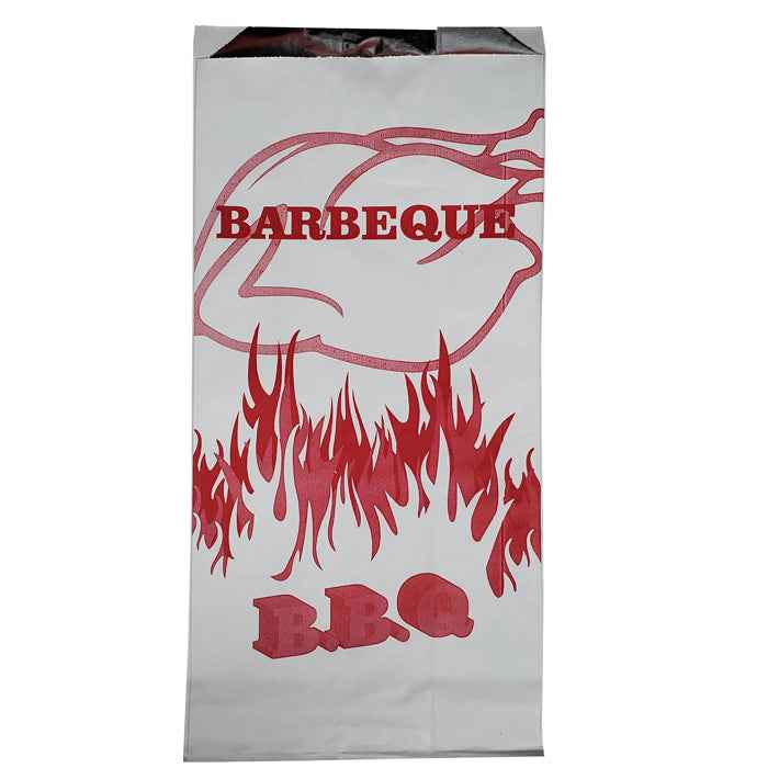 Atlas - Foil BBQ Chicken Bags - Printed - 5.25 x 3.5 x12