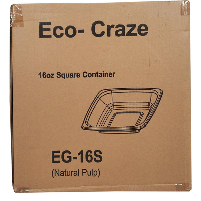 Eco-Craze - Square Bowl 16oz - Eagle Global Solution