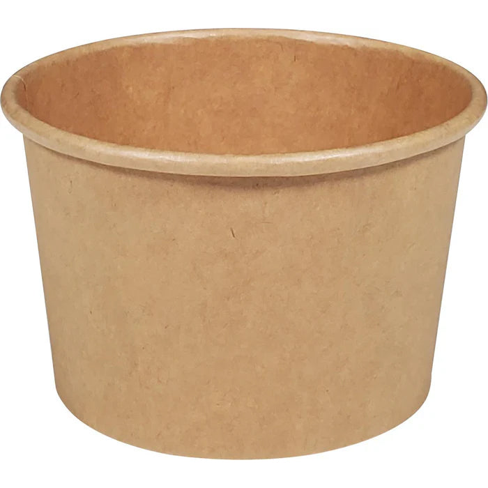 Eco-Craze - 4oz Paper Soup Bowl - Kraft - Eagle Global Solution