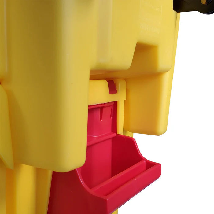 Rubbermaid Wavebreak - 35qt Side Press Mop Bucket Wringer - Ru7580 - Eagle Global Solution