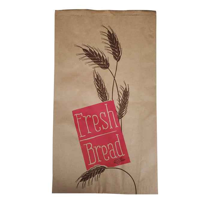 Atlas - Paper bags - Large Bread - Printed - 9x6x16