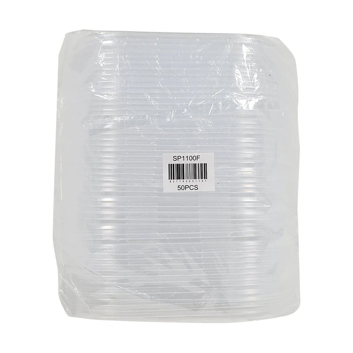 CLR - Eco-Craze - Rectangle Plastic Lid 1100ml - Eagle Global Solution