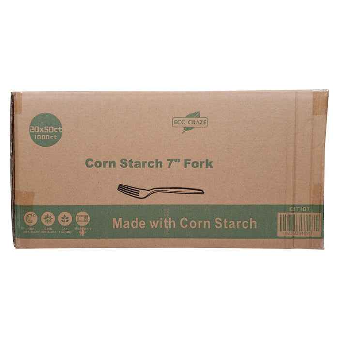 Eco-Craze - Corn Starch 7" Fork