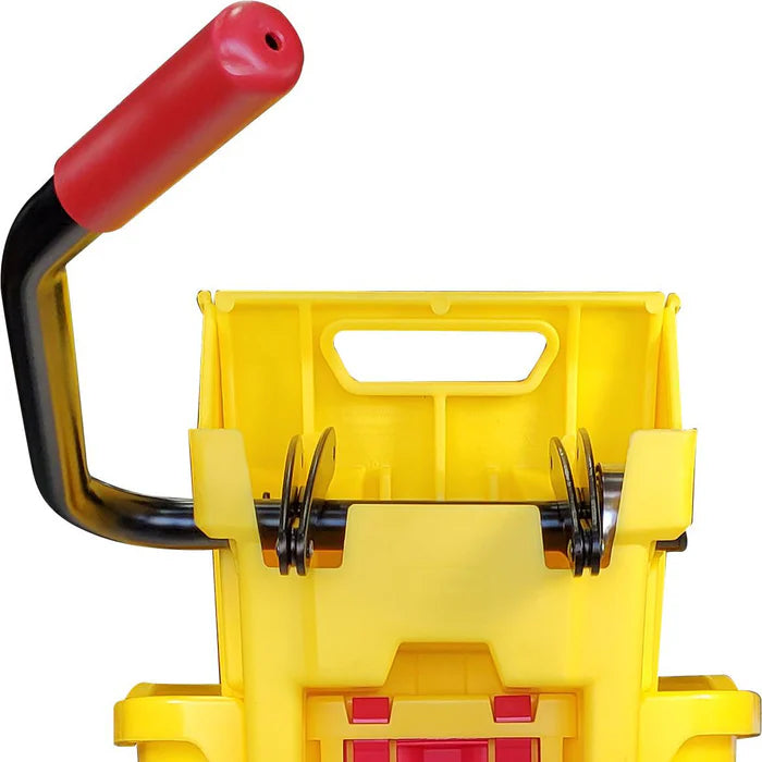 Rubbermaid Wavebreak - 35qt Side Press Mop Bucket Wringer - Ru7580 - Eagle Global Solution