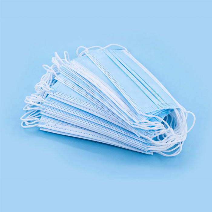 3 Ply Blue Mask - Box of 50 (ASTM LEVEL 3) - Eagle Global Solution