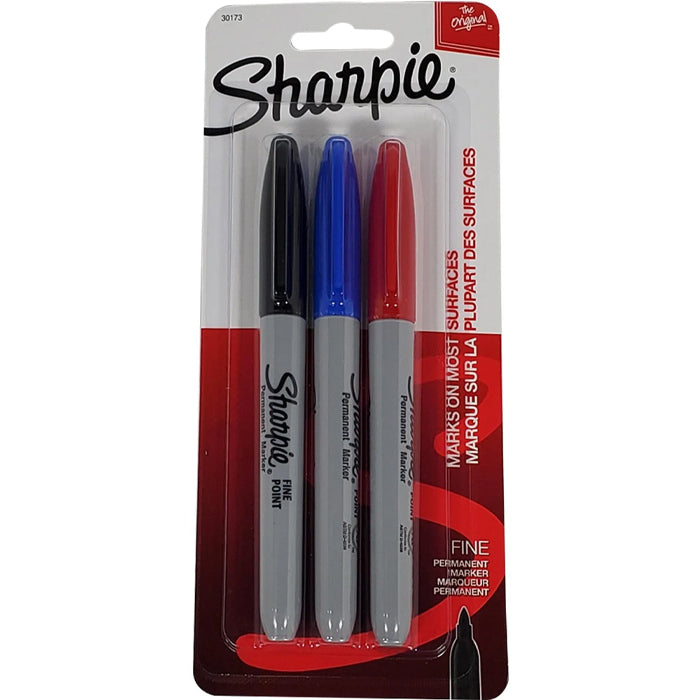 3-pc Sharpie Fine Markers - Eagle Global Solution
