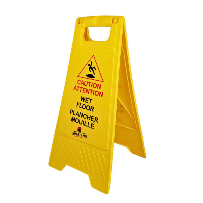Spartano - Wet Floor Sign - Yellow - 4942 - Eagle Global Solution