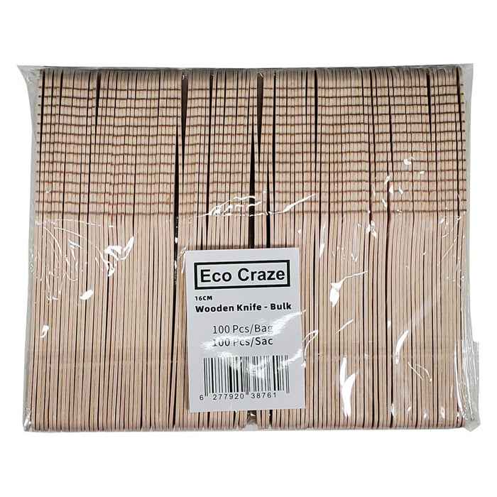 Eco-Craze - Wooden Knife - Bulk