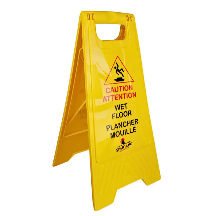 Spartano - Wet Floor Sign - Yellow - 4942 - Eagle Global Solution