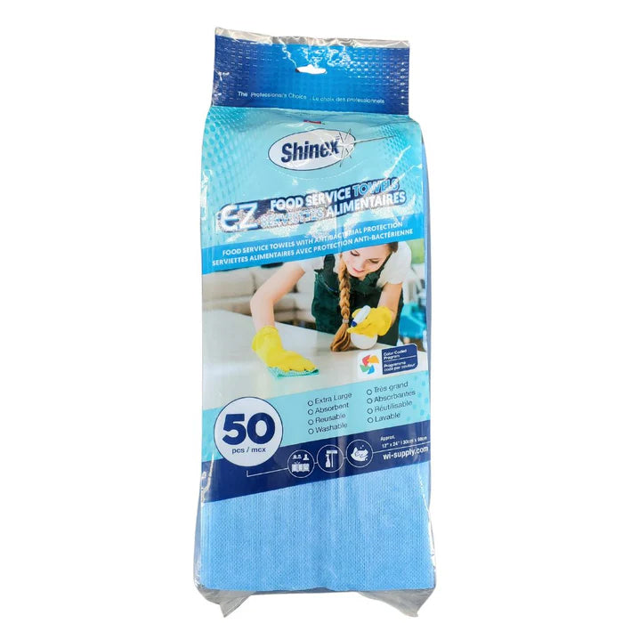 Shinex - EZ Food Service Cloth - Blue - Eagle Global Solution