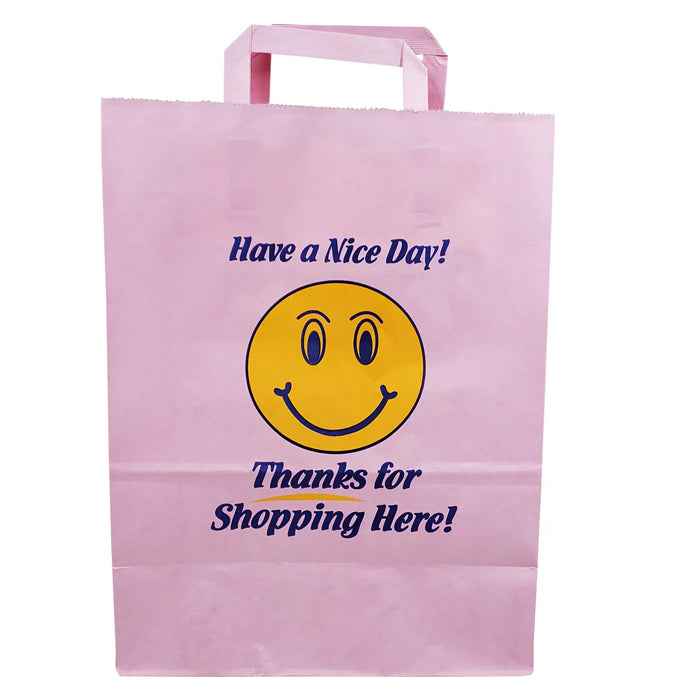 CLR - Eco-Craze - Thank You - Paper Handle Bags - 10x5x13