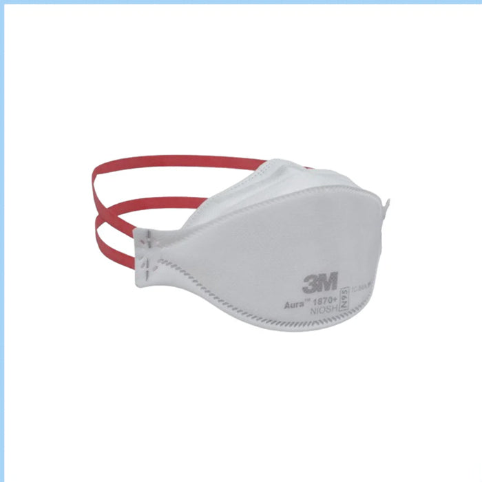 3M Aura Particulate Respirator Mask, 1870+, N95 - Single Mask - Eagle Global Solution