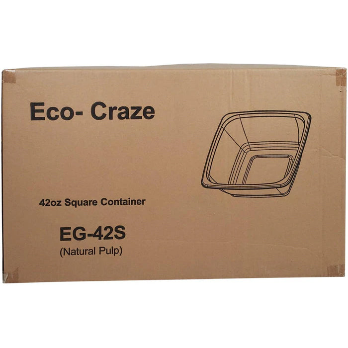 Eco-Craze - Square Bowl 42oz/ EG-42S - Eagle Global Solution