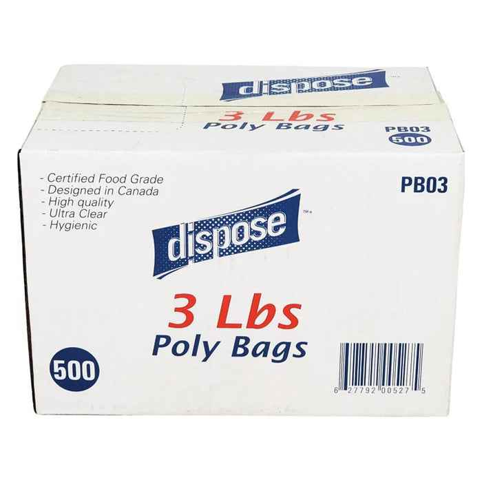 Value+ - Poly Bags - 3 lb