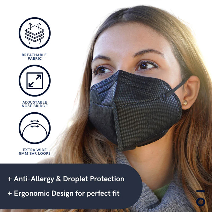 Black KN95 Masks - Eagle Global Solution