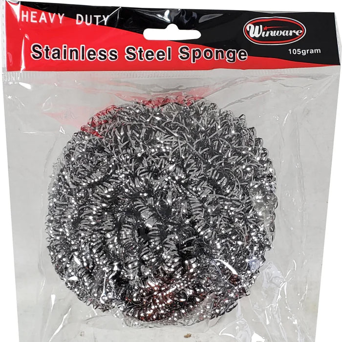 XC - Winco - Stainless Steel Scrubbing Sponge 105g - SPG-105