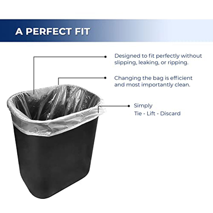 Spartano - Garbage Bags - Regular - Clear - 22"x24" - Eagle Global Solution