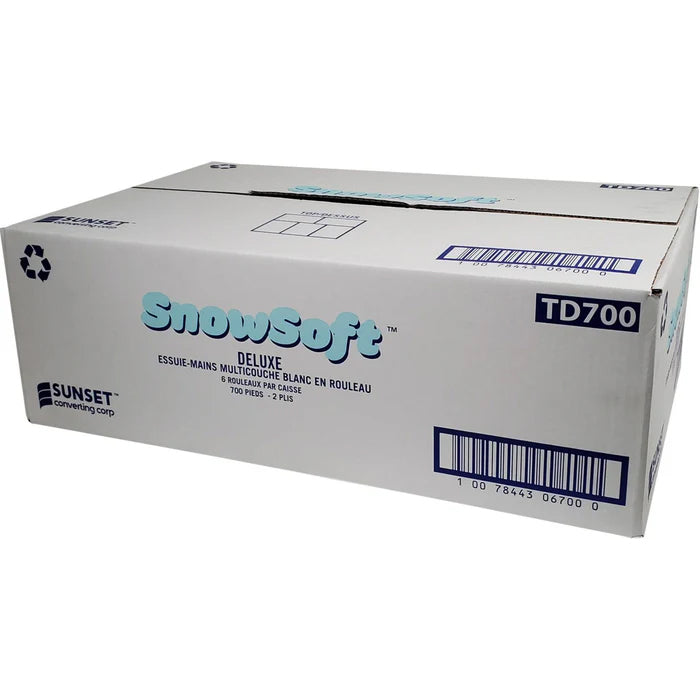Snow Soft - Tad Paper Hand Towel - 700' - TD700 - Eagle Global Solution