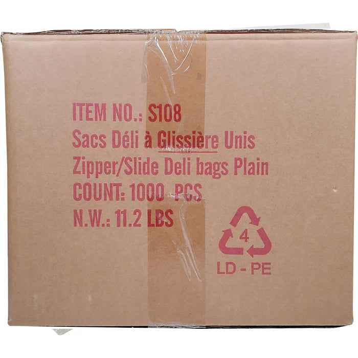 Deli Fresh - 10.5x8" Deli Bags - With Slider