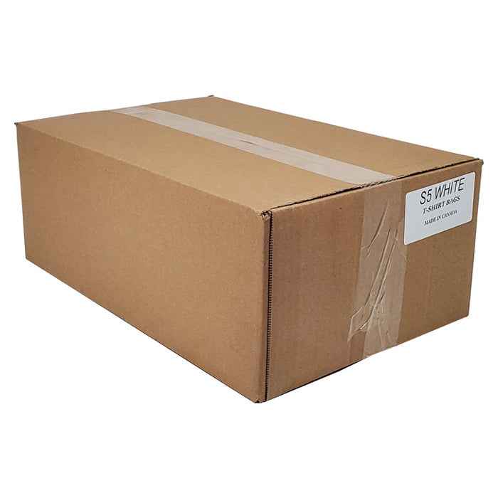 Plastic Bags - Low Density - White - S5 - S5LW