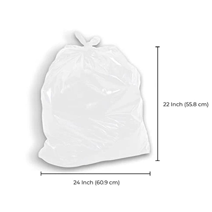 Spartano - Garbage Bags - Regular - White - 24"x22" - Eagle Global Solution
