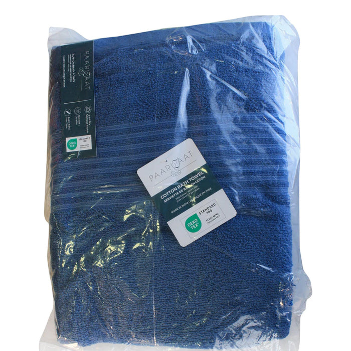 XC - Cotton Bath Towel - Blue - 27”x52“ - Eagle Global Solution