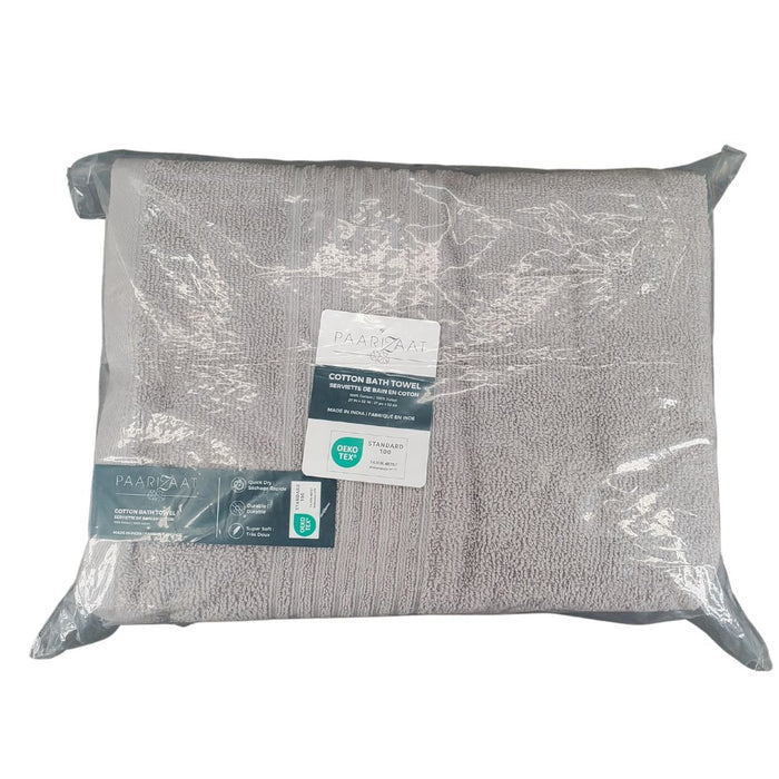 XC - Cotton Bath Towel - Grey - 27”x52“ - Eagle Global Solution