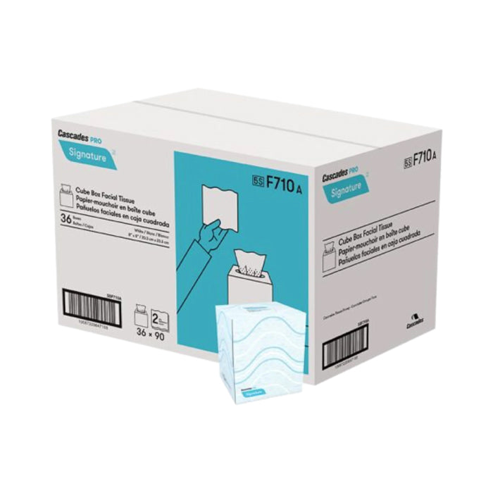 Cube Box Facial Tissue - 90 sheets, 2Ply - F710 - Eagle Global Solution
