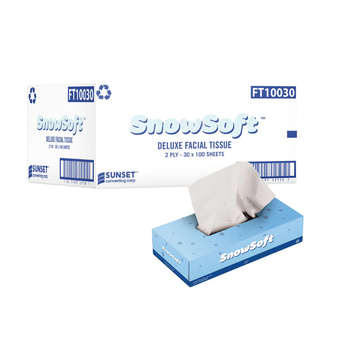 Facial Tissue - 100 sheets, 2Ply - FT10030 - Eagle Global Solution