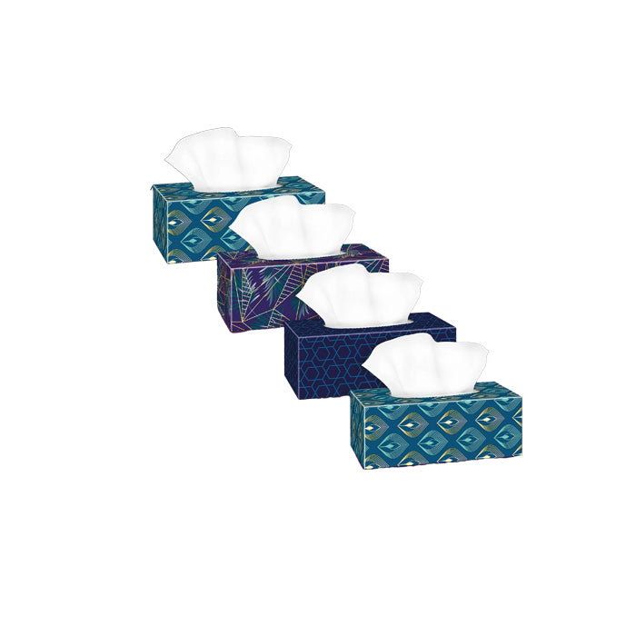 Facial Tissue - 4 box, 480 sheets, 3 Ply