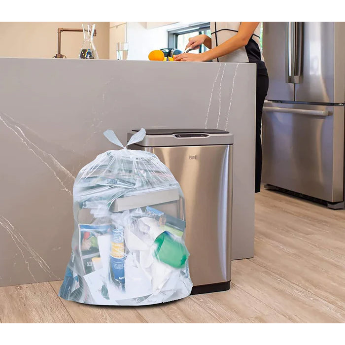 Spartano - Garbage Bags - Regular - Clear - 24"x22" - Eagle Global Solution