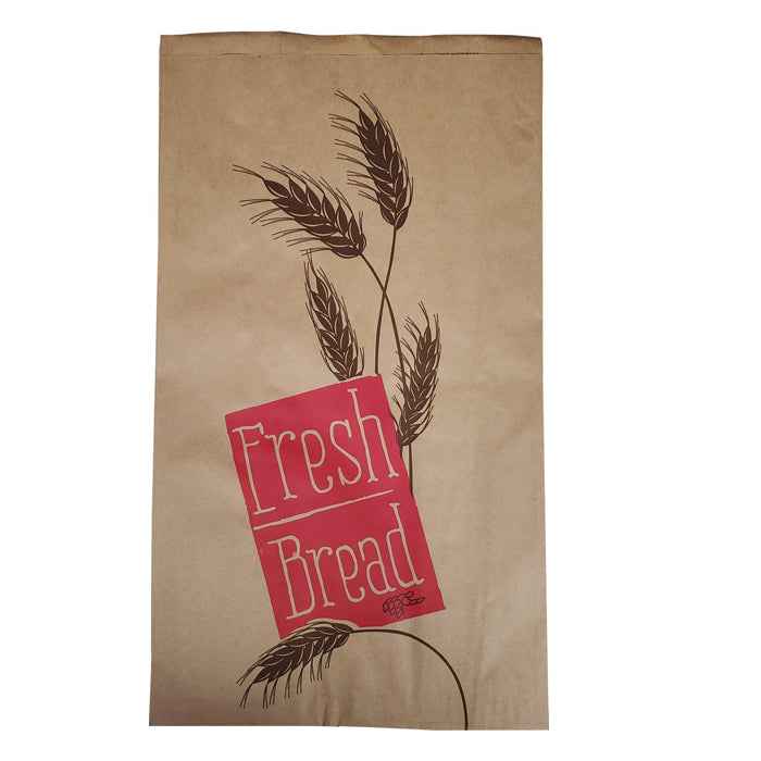 Atlas - Paper bags - Large Bread - Printed - 9x6x16