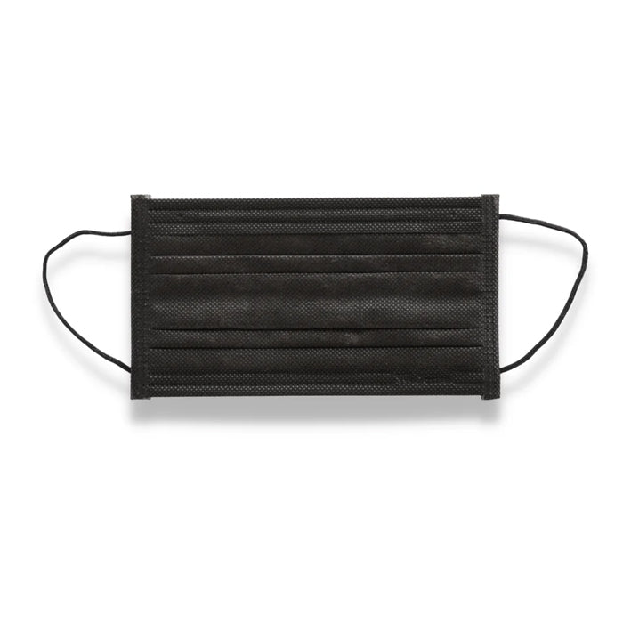 ASTM Level 2 Black Mask - Box of 50 (Made in Canada) - Eagle Global Solution